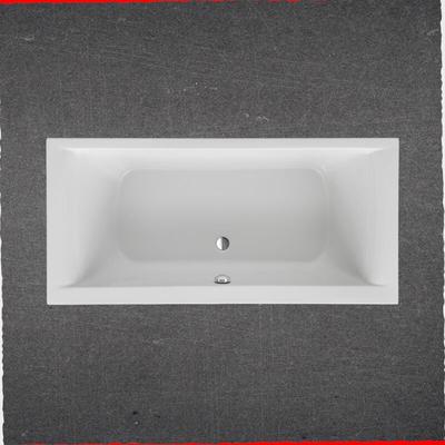 Badewanne Modell r, hochwertiges Sanitäracryl in Weiß glänzend, 170 x 80 cm - Schulte