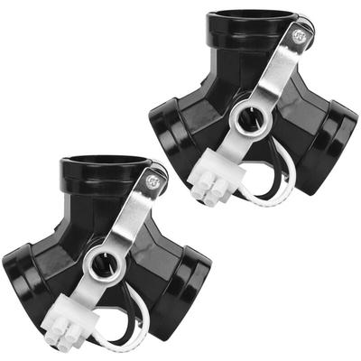 2 Stück 3-Köpfe E27 Lampensockel Halter Glühbirne diy Zubehör für Glühlampenlicht 220 V-250 v Image