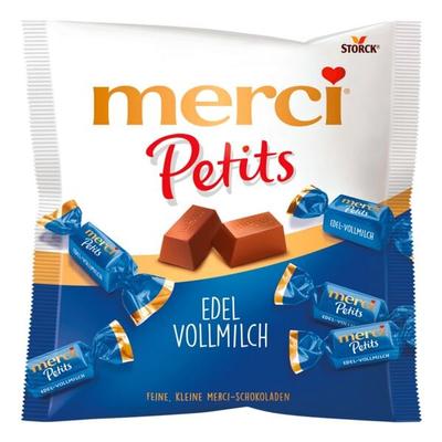 Merci Mini-Schokolade »Petits Edel-Vollmilch« 125g Image