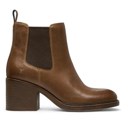 Windsor Smith Damen Chelsea-Stiefel mit Plateausohle, Hellbraun