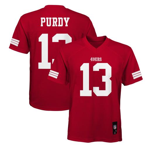 Brock Purdy Scarlet San Francisco 49ers-Replika-Spielertrikot für Jugendliche