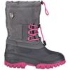 Winterboots CMP "KIDS AHTO WP SNOW BOOTS", Damen, Gr. 34, grau (asphalt), Synthetik, sportlich, Schuhe, wasserdicht