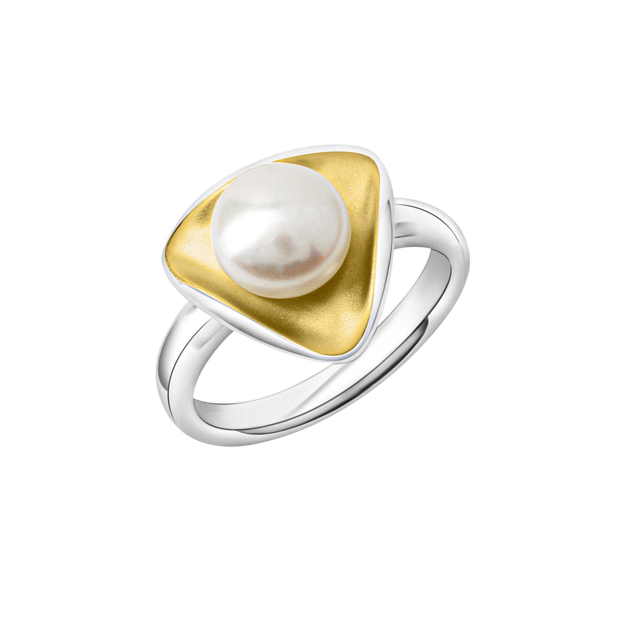 Fingerring CELESTA Gr. 56, weiß, Fingerringe, Damen, 056 (17,8), Silber 925 (Sterlingsilber) Image