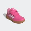 Klettschuh ADIDAS SPORTSWEAR "TENSAUR HOOK AND LOOP", Gr. 33, pink (pulse magenta, cloud weiß, bliss pink), Synthetik, Textil, sportlich, Schuhe