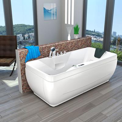 Acquavapore - Whirlpool Vollausstattung Pool Badewanne Wanne W49H-PR 170x80cm mit Heizung