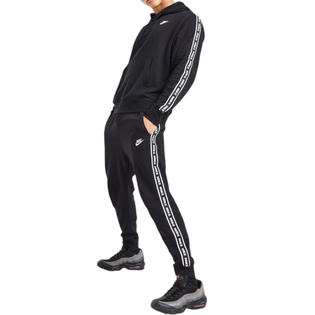 Nike Aries Club Tape Mens Tracksuit In Black Cotton - Size Medium | Nike Sale | Discount Designer Brands