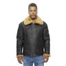 Infinity Leather Mens B3 WW2 Sheepskin Aviator Flying Jacket-Charleston - Brown Material_sheepskin - Size Medium