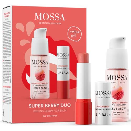 MOSSA Berry Kiss Duo Set 345ml Lippenpflegeset