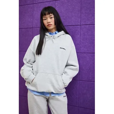 iets frans. Grey Marl Hoodie - Grey XL at Urban Outfitters