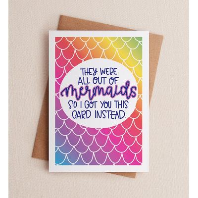 1-800-Flowers Everyday Gift Delivery Out Of Mermaids Birthday Greeting Card