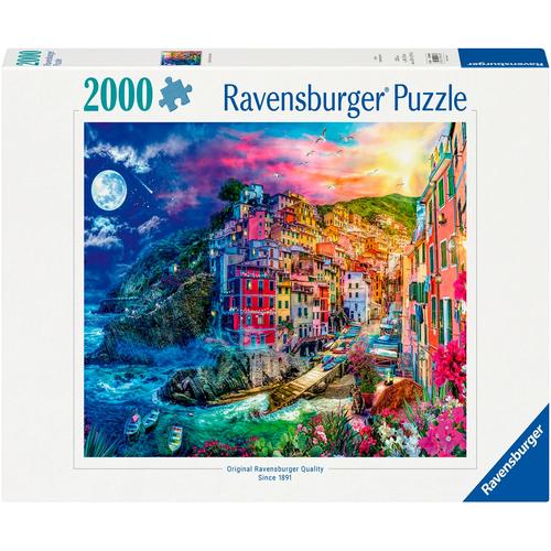 Puzzle RAVENSBURGER ""Farbenfrohe Cinque Terre"" Puzzles bunt Kinder Made in Germany, FSC - schützt Wald weltweit