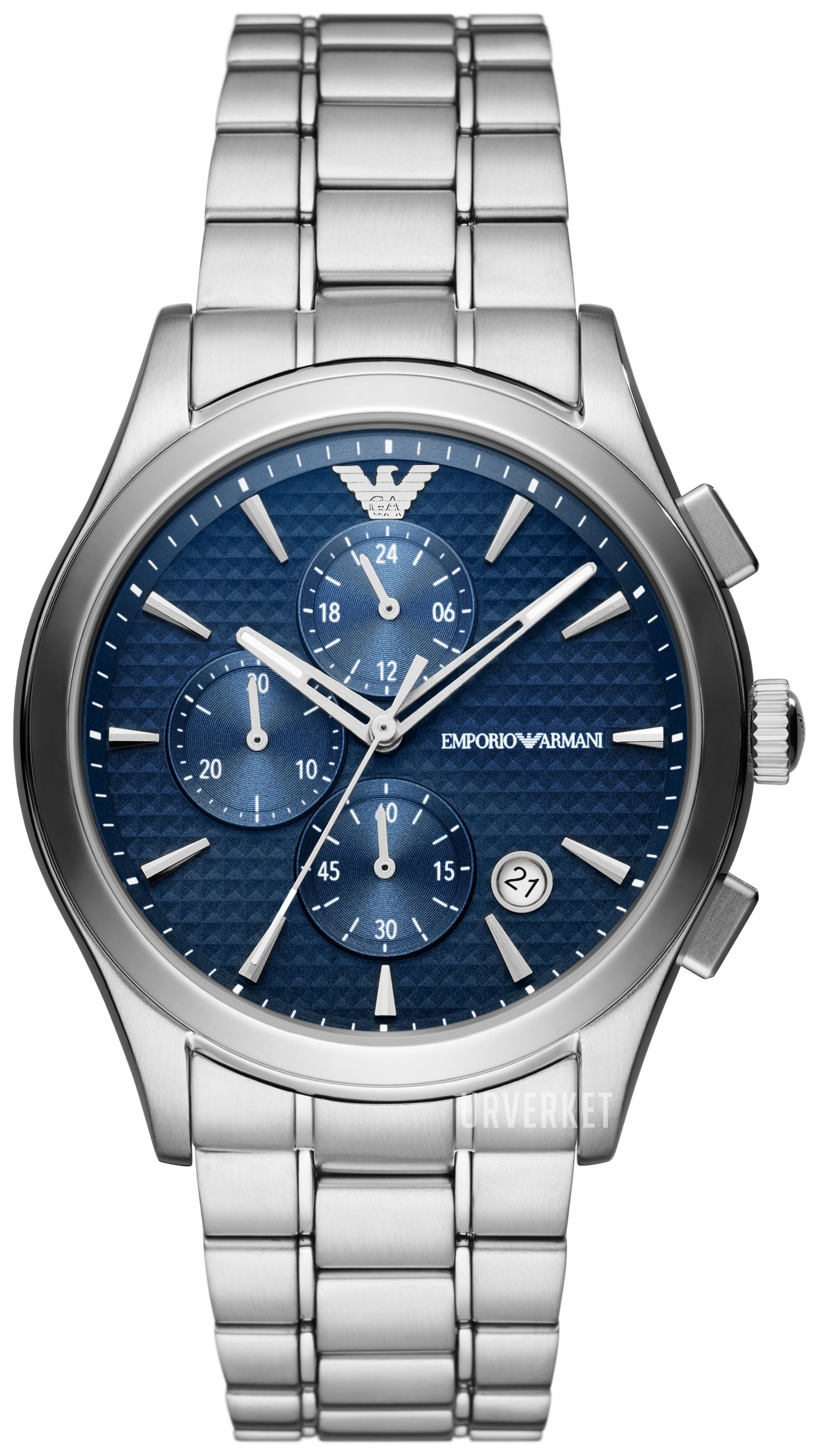 Emporio Armani Paolo Silber Herren Armbanduhr AR11528 Image