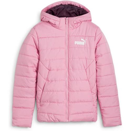 PUMA Kinder Blazer ESS Hooded Padded Jacket, Größe 176 in Pink