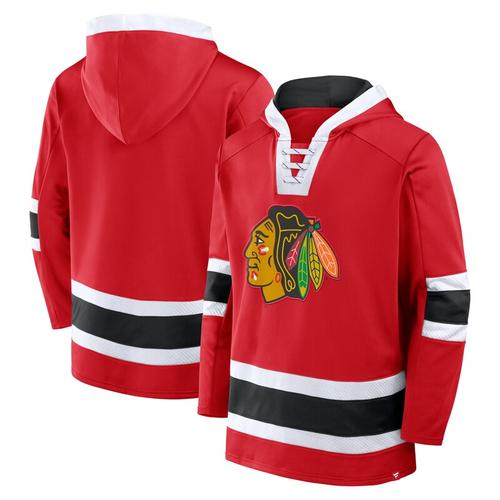 Chicago Blackhawks Geschnürt Hockey Hoodie - Herren