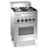 Bergman Profilline Plus 600 Gasherd Mit 4 Brennern Mit Elektrobackofen Und Elektrogrill - 14,2 Kw