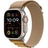 Smartwatch APPLE ""Watch Ultra 2 (2024) GPS + Cellular"" Smartwatches Gr. 49mm, Cellular, S, Alpine Loop, beige (natur)