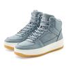 Sneaker ELBSAND, Damen, Gr. 37, blau (hellblau), Obermaterial: 100% Lederimitat. Futter: 100% Textilmaterial. Decksohle: 100% Textilmaterial. Laufsohle: 100% Synthetik, unifarben, casual, Schuhe, mit kuscheligem Warmfutter, Freizeitschuh, Halbschuh,...