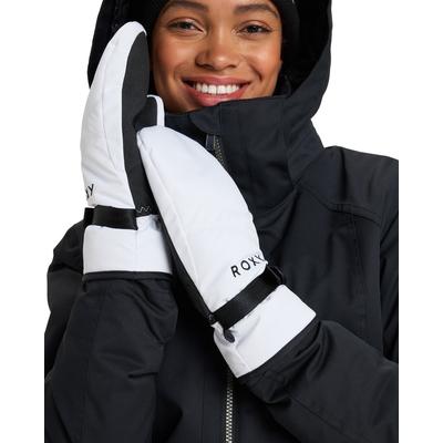 Snowboardhandschuhe ROXY "ROXY Jetty", Damen, Gr. L, weiß, Kunstfaser, Handschuhe Image