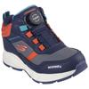 Winterboots SKECHERS "ADVENTURE BLITZ - ARCTIC BRISK", Kinder, Gr. 34, blau (navy orange), Lederimitat, Textil, sportlich, Schuhe, Winterschuh, Boots, Sneaker mit wasserabweisender TEX-Membrane