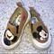 Zara Shoes | Disney Zara Baby Shoes Mickey Mouse Slip On Canvas Baby Size 21 5.5 Toddler Cute | Color: Tan | Size: 5.5bb