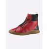 Stiefelette GEMINI, Damen, Gr. 38, rot, Glattleder, modisch, Schuhe