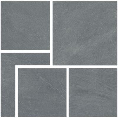 Belvit - Anthrazit Matt Terrassenfliese Terrassenplatte 80x80x2cm Image