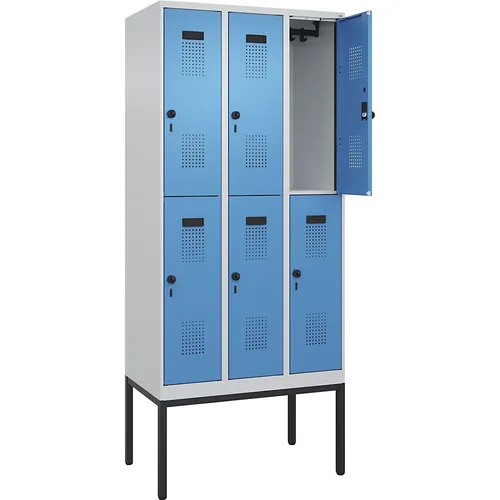 Vestiaire à deux étages Evolo PLUS C+P