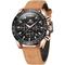 Neue Olevs Olevs Marke Mode Trend Herren Uhren Luminous Chronograph Kalender Großes Zifferblatt Einfache Freizeit Quarz Uhr Leder Sport Wasserdicht Herren Armbanduhr