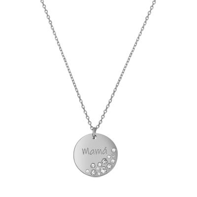 Luxenter Luxenter Mom Halskette 925 Sterling Silber