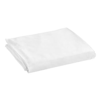 Oxford T300 105" x 95" King Size White 100% Combed Cotton Sateen Duvet Cover