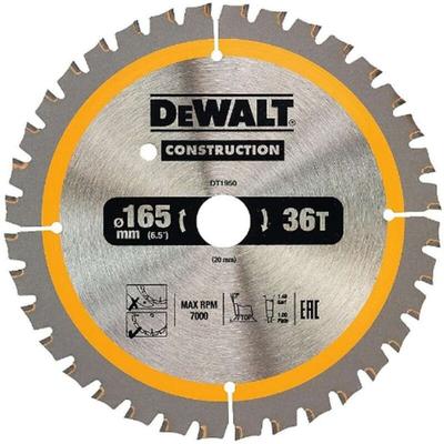 Dewalt - Zubehör - Sägeblatt 165x20 mm, 36 Zähne DT1950 Image
