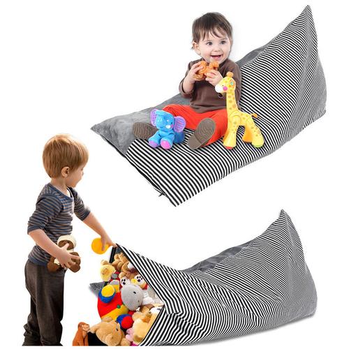 Kuscheltiere Aufbewahrung Aufbewahrung Kinderzimmer.Sitzsackhüllen für Kinder 35 x 30 x 50 Zoll 2