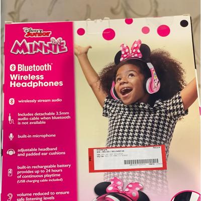 Disney Headphones | Kids Wireless Headphones | Color: Pink/White | Size: Os