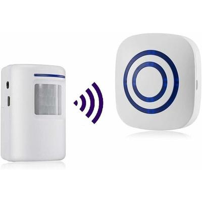 Dolaso - Bewegungsmelder-Alarm, Sirene, Infrarot-Bewegungsmelder-Sensor, kabelloses Pir-Alarm-Set, Image