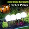 Heinast solaire LED ampoule lumière énergie maison lampe étanche extérieur jardin lumière rue panneau solaire boule lumières pelouse cour lampe