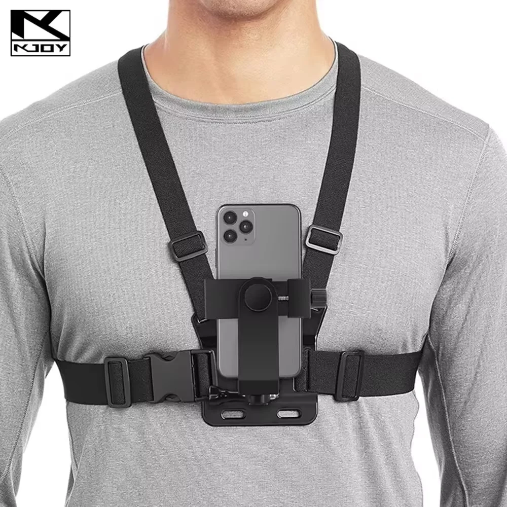 Support de téléphone portable réglable avec poitrine, caméra de sport, accessoires de téléphone portable, support d