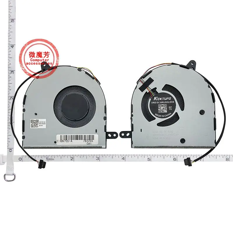 Nouveau ventilateur de refroidissement de processeur pour ordinateur portable pour Asus vivobook X705 X705N X705NC N705 N705U N705UN N705UD N705FD N705UF N705UV X705U F705N refroidisseur