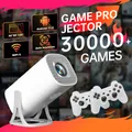 S40MAX Proiettore da gioco Android 11 Scheda TF da 64 GB Controller di gioco wireless Doppio WIFI 1280 * 720P Proiettore portatile Home Theater