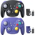 Wireless da 2,4 GHz per controller online NGC Switch, per ricevitore NGC e USB, compatibile per Windows PC Switch Mac Raspberry Pi Steam