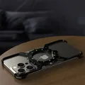 360 ° Supporto meccanico a forma di X per iPhone 14 13 15 16 Pro Max 16 Plus Gear Cover per telefono nottilucenti senza telaio magnetico in alluminio