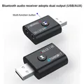 Adattatore compatibile Bluetooth wireless USB 2 in 1 trasmettitore 5.0 TR6 per ricevitore adattatore per cuffie altoparlante portatile TV computer