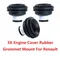3 pezzi coperchio motore auto sostituibile 1.5 e 1.9 DCi gommino in gomma nera per Renault Clio II III Kangoo I Modus Twingo I Megane II