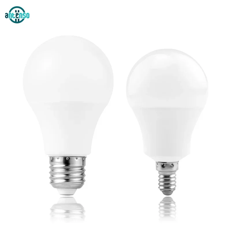 Lampadina LED E27 E14 Lampade 3W 6W 9W 12W 15W 18W 20W 24W Bombilla per lampadine a LED AC 220V Lampada Lampada a risparmio energetico Illuminazione