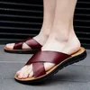 Männer Hausschuhe Sommer Große Größe Outdoor Strand Casual Sandalen Trend Männer Schuhe Flachen, Nicht-rutsch Bequeme Schuhe Zapatillas