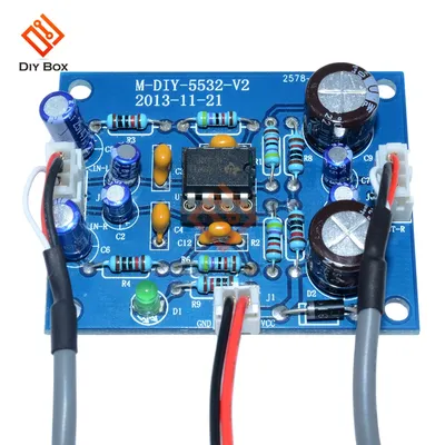 NE5532 OP-AMP Stereo sound verstärker bord modul verstärker für lautsprecher DIY kit volumen control Image