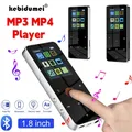 Lettore TFT MP4 da 1.8 pollici Walkman Touch Screen lettore musicale Bluetooth MP3 USB2.0 Radio FM AUX da 3.5mm registratore vocale e-book integrato