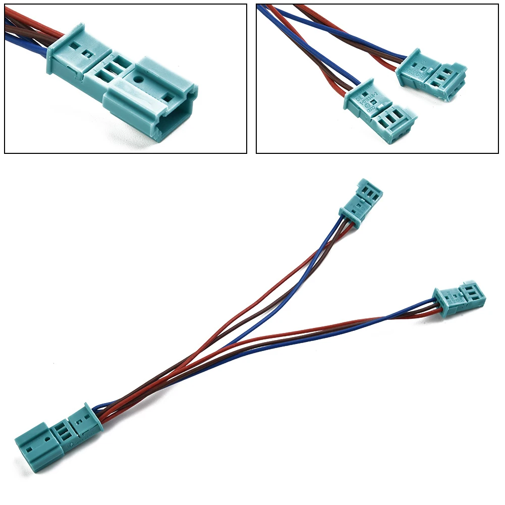 1 x y-Adapter Auto Kabel Getränke halter Kunststoff Metall hochwertige Auto Getränke halter LED Umgebungs licht AC/Radio Adapter fit für BMW F30 F3 Image