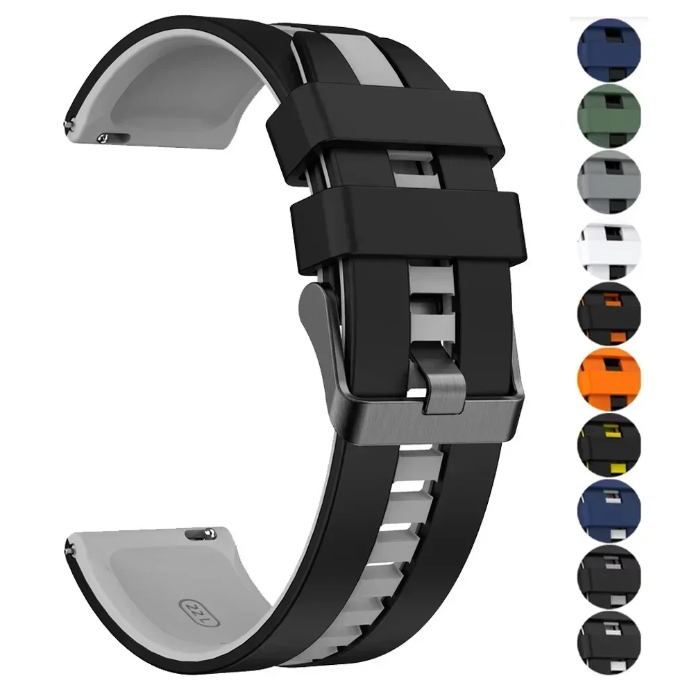 20mm 22mm Uhren armband für Polar vantage v3 v2 m m2 Ersatz band Körnung x Pro/Zündung 3 2/Pacer/Unite Sport Silikon Armbänder Image
