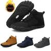 Neue Winter Booties Männer Schnee Barfuß Casual Schuhe Outdoor Arbeit Schuhe Damen Warme Pelz Männer Ankle Schuhe Männlichen Schnee Stiefel Große Größe 47
