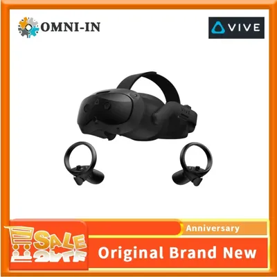 HTC Vive Focus Vision Mixed Reality und PC VR-Headset + Controller + HTC Vive Wired Streaming Kit – Image